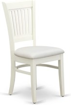 East West Furniture Vac-Lwh-C Kitchen Chairs, Standard Height - £115.09 GBP