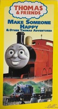 Thomas and Friends-Make Someone Happy and Other Thomas Adventures(VHS,2000)RARE - £19.80 GBP