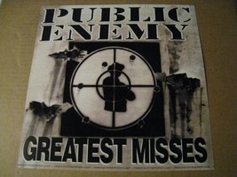Public Enemy Poster Flat Greatest Misses The Enemy Strikes Live - £21.23 GBP