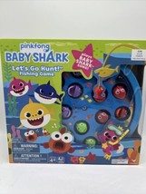 Baby Shark Let's Go Hunt Fishing Game Song Motorized Magnet  PinkFong TOY BOARD  - $14.84