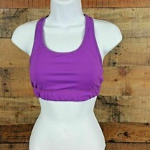 Old Navy Exercise Athletic Racerback Bra Women&#39;s Size M Purple OB12 - £6.31 GBP