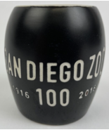 World Famous San Diego Zoo Wild Animal Safari Park Shot Glass Black Etch... - $21.55 CAD