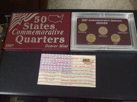 50 States Commemorative Quarters - Denver Mint - 2007 - £11.65 GBP