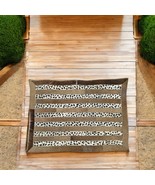 Handmade Leopard Print Leather Doormat – Hair-on Exotic Entryway Rug - $89.00