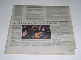 Taylor Hicks Calendar Newspaper Supplement Vintage 2006 Cover Story The ... - $9.99