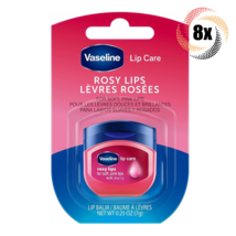 8x Packs Vaseline Lip Therapy Rosy Lips Scent | .25oz | For Soft Pink Lips - $554.24 MXN