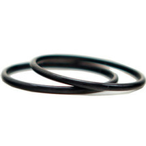 (New With Tag)Black Tungsten Carbide Dome Couple Wedding Band Ring - Price for o - $59.99