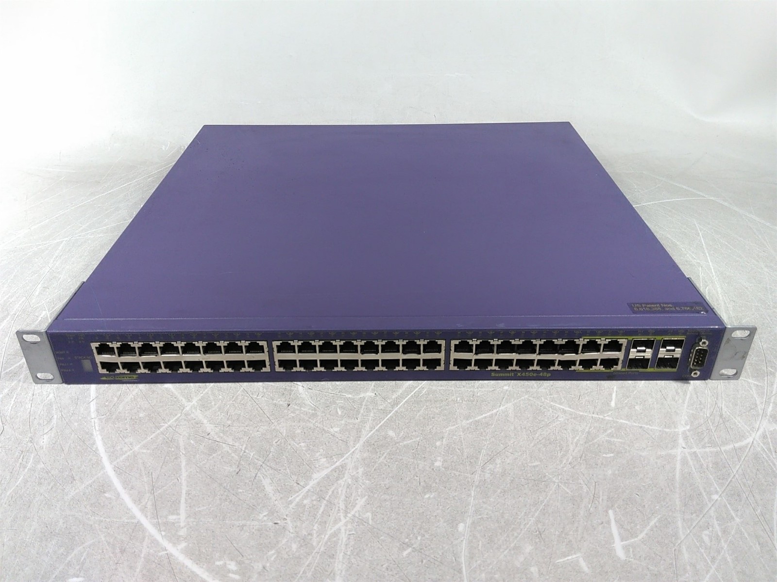 Extreme Networks Summit X450e-48p 16148 48 Port Ethernet Switch Noisy Fan - $51.78