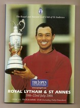 2001 British Open Program - £65.85 GBP