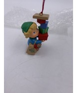 1990 Hallmark Keepsake Ornament Collector&#39;s Club ARMFUL OF JOY - $7.70