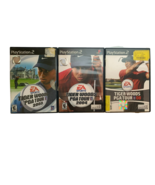 Tiger Woods 3 Game Lot: PS2: Playstation 2: 2003,2004, 08: Golf, PGA - $309.53 MXN