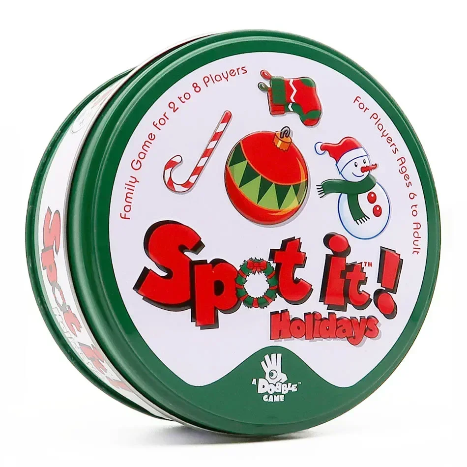 Spot It holidays Dobble Cards Game Animals Numbers Matching Board Game Kids - £10.30 GBP+