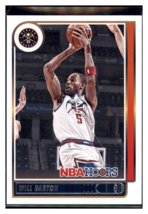 2021 Hoops Will Barton Denver Nuggets #31 Basketball card   BMB1B - $1.73