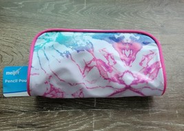Pencil or make-up pouch.  Pink tie Dye look. Back to school. - £12.36 GBP