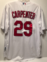 Chris Carpenter #29 St. Louis Cardinals Mlb Nl Vintage Stitched White Jersey 52 - £54.09 GBP