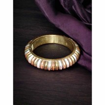 Gorgeous multi color brass bracelet - £22.15 GBP