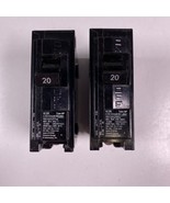 Siemens 20 Amp Single Pole Circuit Breaker Type QP Q120 Lot Of 2 - $20.15 CAD