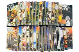 ATTACK ON TITAN By Hajime Isayama Vol. 1-34 End Complete English Comic DHL - $299.90