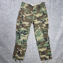 Vintage Propper BDU Pants Mens Medium Regular Woodland Camo Combat Trousers - $37.61