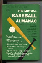 Mutual Baseball Almanac 1954-Roger Kahn &amp; Al Helfer-1st ed. -High grade book-... - £78.59 GBP