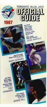 BASEBALL:  1987 TORONTO BLUE JAYS Baseball MLB Media GUIDE EX+++ - $8.64