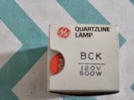 GE Projector Lamp BCK 120V 500W Vintage Box New Old Stock - £7.12 GBP