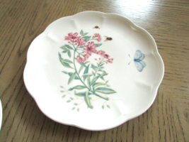 Lenox Butterfly Meadow Luncheon Plate 9&quot; Swallowtail Blue Butterfly l - $184.89 MXN