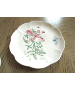 Lenox Butterfly Meadow Luncheon Plate 9&quot; Swallowtail Blue Butterfly l - $181.27 MXN