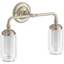 KOHLER Artifacts Bathroom Vanity Light Fixture, Wall Sconce Lighting, Downlight  - £401.05 GBP