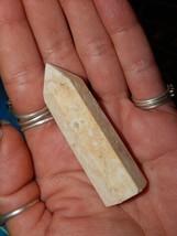 Genuine WHITE CRINOID JASPER Tower - Snowflake Jasper - Orbicular Jasper - £5.45 GBP