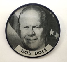Jerry Ford Bob Dole Vari-Vue Flasher Pin Button Presidential Republican Campaign - £14.86 GBP