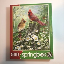 SPRINGBOK Puzzle Golden Light-Cardinals 500 Piece Jigsaw Puzzle - £6.71 GBP