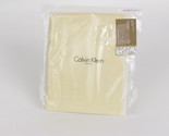 Calvin Klein GIALLO Custard Standard Sham NIP Metallic - £30.56 GBP