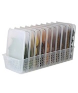 Silicook Refrigerator Food Storage Flat Containers with Tray Kitchen Org... - £76.35 GBP