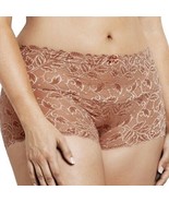  Elomi Jasmine Boy Leg Brief #8418 White, Fawn Coral - $247.32 MXN