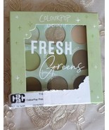 ColourPop Pressed Powder Eyeshadow Makeup Palette in Fresh Greens (New) - £10.65 GBP
