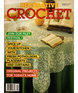 Decorative Crochet Vintage Magazine No. 9 Kitchen Potholders Placemats C... - $166.14 MXN
