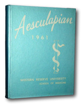 Rare  The Aesculapian 1961 Yearbook Western Reserve University School Of... - $149.00