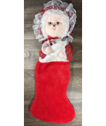 Eastern Accessories Mrs Santa Claus Christmas Holiday Plush Stocking - $14.99