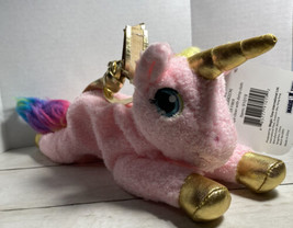 Unicorn Purse Pets  Purse with Gold Strap Pink - £15.28 GBP