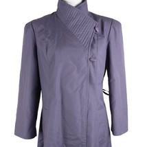 Vintage 1960s Sears The Fashion Place Purple Trench Coat Size 12P - MISSING BELT - $65.00