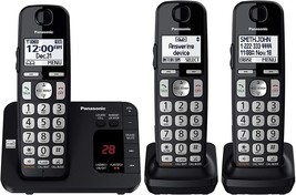 Panasonic DECT 6.0 Expandable Cordless Phone System with Answering Machine and - £155.30 GBP