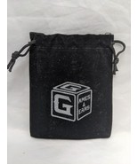 Games And Gears Black Felt RPG Acessory Dice Bag 3&quot; X 4&quot; - $15.84