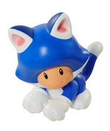 NEW Jakks 91428 World of Nintendo Super Mario 2.5-Inch CAT TOAD Mini-Figure - £10.82 GBP