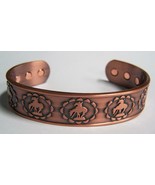 END OF TRAIL PURE COPPER SIX MAGNETS CUFFED BRACELET  health pain reliev... - $232.82 MXN