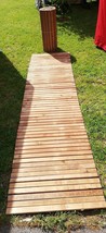 Wooden pathway,wooden way,wooden path,Garden walkway,Boardwalk,Portable ... - £207.83 GBP