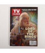 TV Guide Dec 13-19 2003 Lord of the Rings Saga Ian McKellen Gandalf Holo... - $9.70