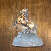 Vintage Crystal Horse Figurine Cristal d’Arques 1970’s France - £14.92 GBP