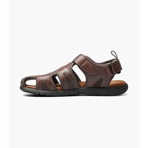 Nunn Bush Rio Grande Closed Toe Fisherman Sandal Tan 84748-240 image 4
