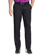 Brooks Brothers Mens Black St Andrews Links Flat front Pants, 36W x 32L ... - $44.51